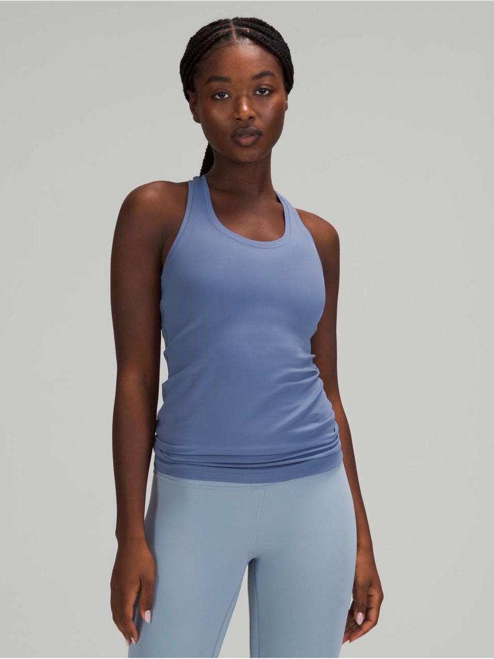 Lululemon Cool Racerback Tank Top *Shorter Length In Water Drop Size 12